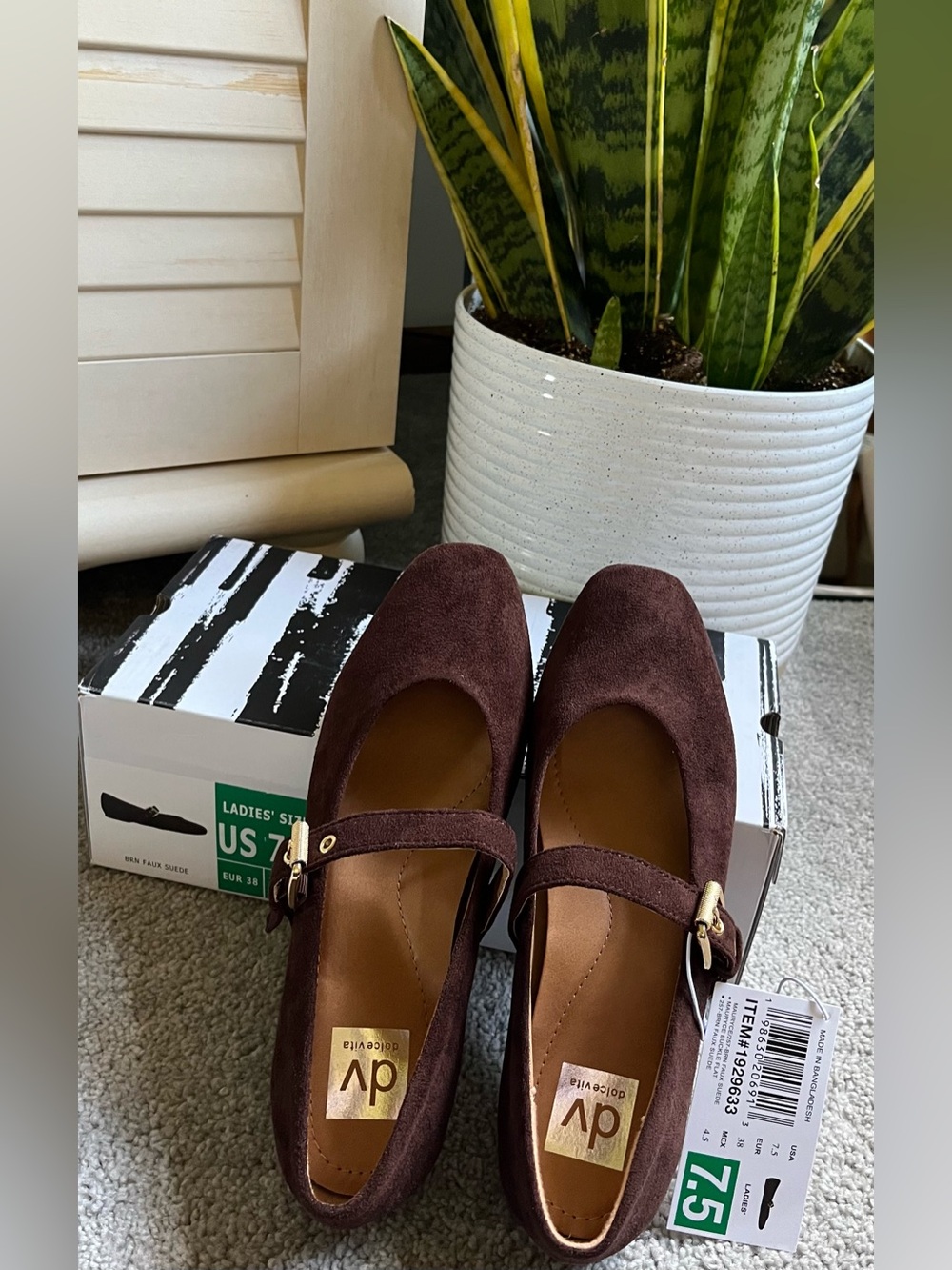 NIB DV by Dolce Vita Ballet Flat 7.5 - Picture 4 of 5